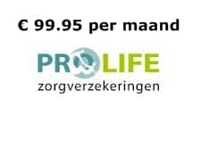 basis premie ProLife zorgverzekering 2014 Christelijke zorgverzekeraar Zorgverzekeringen 2014 vergelijken Premie ProLife zorgverzekering 2014, € 99.95 per maand & € 50.  retour