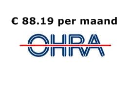 OHRA Zorgverzekering Basispremie 2014, € 88,19 per maand